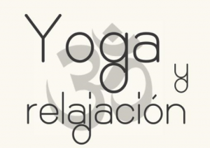 Símbolo del ohm y relación yoga y relajación